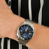 Citizen AW1711-87L Men's Eco-Drive Watch, Blue Dial, Stainless Steel Bracelet