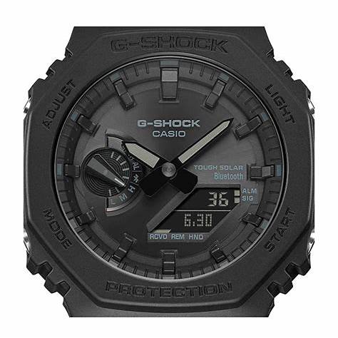 Casio G-SHOCK GA-B2100-1A1ER Herren Analog-Digitaluhr - Schwarzes Harzarmband