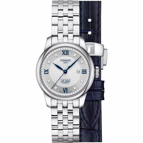 Tissot Le Locle Automatic Lady 20th Anniversary T006.207.11.036.01 Women's Watch, Silver Dial, Stainless Steel Bracelet