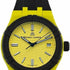 Maurice Lacroix AI2008-60060-300-0 Men's Aikon #Tide 40mm Watch, Yellow Dial, Black Rubber Strap