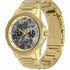 Armani Exchange AX1737 Men's Watch - Gold-Tone Stainless Steel Bracelet, Gray Dial