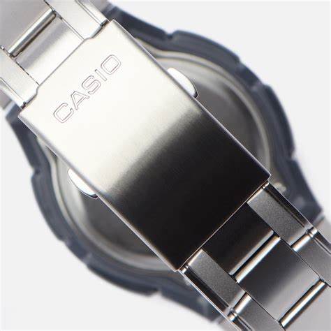 CASIO & VINTAGECasio AW - 80D - 1AVCB Men's Analog - Digital Watch, Black Dial, Stainless Steel BandWATCHESEcecile