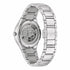 Bulova Lady Sutton Automatic 96L319 Women's Watch - 34mm Stainless Steel Case, Blue Dial, Stainless Steel Bracelet