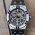 Maurice Lacroix AI6007-SS002-030-1 Men's Aikon Automatic Skeleton 39mm Watch, Skeleton Dial, Stainless Steel Bracelet