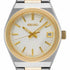 : Seiko SUR578P1 Women's Quartz Watch, White Dial, Two-Tone Stainless Steel Bracelet