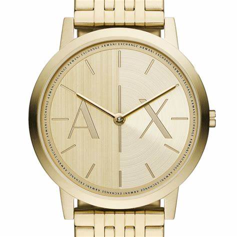 Reloj de hombre Armani Exchange AX2871 de acero inoxidable en tono dorado