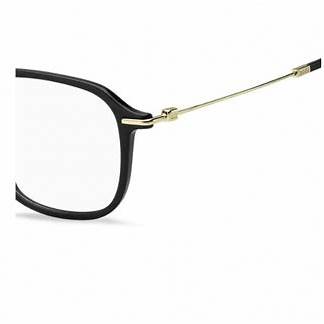 BOSS 1482 2M2 Men's Eyeglasses - Black and Gold Frame, Square Shape