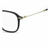 BOSS 1482 2M2 Men's Eyeglasses - Black and Gold Frame, Square Shape