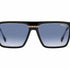 Carrera Victory C 03/S 7C5/08 Unisex Sunglasses - Black Crystal Frame, Grey Blue Gradient Lenses