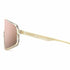 Carrera 4017/S 2T3-0J Unisex Sunglasses - Transparent Beige Frame, Pink Mirror Lenses