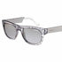 Carrera 5006 1UJ-SS Unisex Sunglasses - Transparent Grey Frame, Silver Mirror Lenses