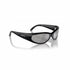 Arnette Catfish AN4302 2900-Z3 Men's Sunglasses - Recycled Black Frame, Silver Polarized Lenses