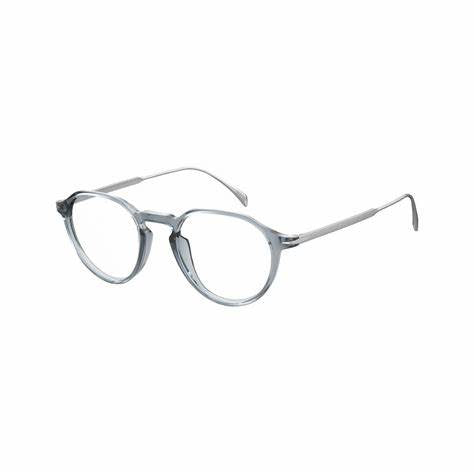 David Beckham DB 1105 D3X 49 Occhiali da vista da uomo - Montatura in acetato grigio