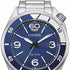 Citizen AW1711-87L Men's Eco-Drive Watch, Blue Dial, Stainless Steel Bracelet