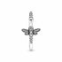 Pandora 198806C01-54 Sparkling Dragonfly Open Ring - Sterling Silver, Size 54