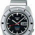 Seiko 5 Sports SRPL05K1 Men's Automatic Watch, Black Dial, Stainless Steel Bracelet