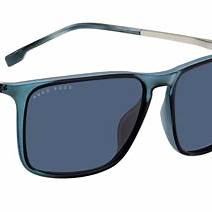 BOSS 1182/S 57PJPKU Men's Sunglasses - Blue Frame, Blue Lenses