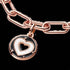 Pandora 783080C01 ME Hearts Medallion Charm - 14k Rose Gold-Plated