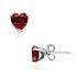 Pandora 292549C01 Red Heart Stud Earrings