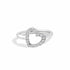 Recarlo Anniversary Heart Ring R01CU009/031 - 18K White Gold, 0.31ct Diamonds