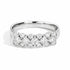 Recarlo Anniversary Ring R01FM001/093 - 18K Weißgold, 0,93ct Diamanten