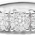 Recarlo R39GD005_D Women's Eternity Diamond Ring - 18K White Gold