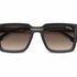 Carrera Victory C 02/S 003/86 Unisex Sunglasses - Matte Black Frame, Brown Gradient Lenses