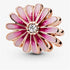 Pandora 788775C01 Pink Daisy Flower Charm - 14k Rose Gold-Plated