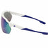 Adidas SP0093 21Q Unisex Sport Sunglasses - Matte White Frame, Green Mirror Lenses