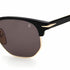 David Beckham DB 1002/S 2M2-IR 51 Men's Sunglasses - Black Gold Frame, Grey Lenses