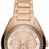 Armani Exchange AX5658 Women's Lady Giacomo Rose Gold-Tone Stainless Steel Watch