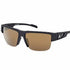 Adidas SP0070 05H Unisex Sport Sunglasses - Matte Black Frame, Brown Polarized Lenses