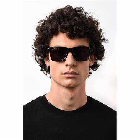 Occhiali da sole BOSS 1317/S 284-IR Uomo - Montatura nera, lenti grigie