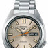 Seiko 5 Sports SRPK91K1 Men's Automatic Watch - Beige Dial, Stainless Steel