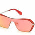 Adidas Originals OR0015 0068U Women's Sunglasses - Red Frame, Bordeaux Mirror Lenses