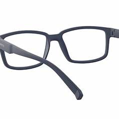 Arnette Bixiga AN 7175 2520 51 Unisex Eyeglasses - Matte Blue Frame, Transparent Lenses