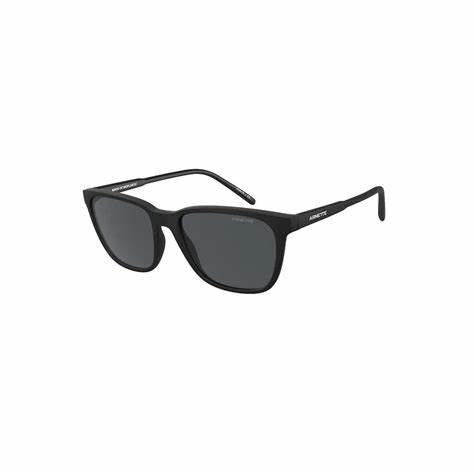 Arnette Cortex AN4291 2758-87 Men's Sunglasses - Matte Black Frame, Dark Grey Lenses