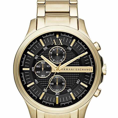 Armani Exchange AX2137 Men's Gold-Tone Chronograph Watch