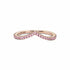 Pandora 186316C02-48 Timeless Wish Sparkling Pink Ring - Rose Gold Plated, Size 48