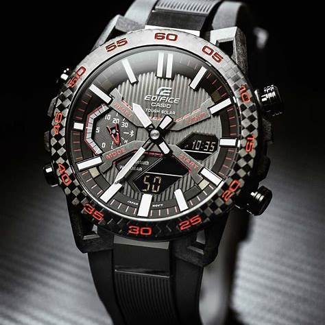 Casio Edifice ECB-2000PB-1AEF Reloj analógico-digital de energía solar para hombre con conectividad Bluetooth