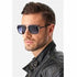 Carrera 256/S 85K-9O Men's Sunglasses - Ruthenium Black Frame, Dark Grey Gradient Lenses