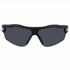 Nike Show X3 DJ2036 010 Unisex Shield Sunglasses – Matte Black Frame, Grey-Silver Flash Lenses