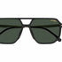 Carrera 324/S 807-QT Men's Sunglasses - Black Frame, Green Lenses