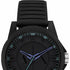 Armani Exchange AX2533 Men's Watch - Black Silicone Strap, Black Dial