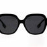 Burberry Joni BE4389 3001/87 Women's Sunglasses - Black Frame, Dark Grey Lenses