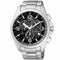 Citizen CB5920-86E Men's Eco-Drive Radio-Controlled Chronograph, Black Dial, Stainless Steel Bracelet