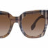 Burberry Kitty BE4364 3967/13 Women's Sunglasses - Brown Check Frame, Brown Gradient Lenses