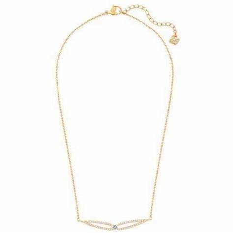 Swarovski 5149502 Creativity Necklace - Rose Gold-Tone Plated, Clear Crystal Pavé