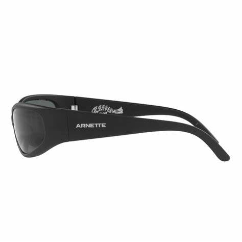 Gafas de sol para hombre Arnette Catfish AN4302 2818-80 - Montura negra, lentes azul oscuro