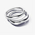 Pandora 193264C00-54 Organically Shaped Stacking Rings - Size 54